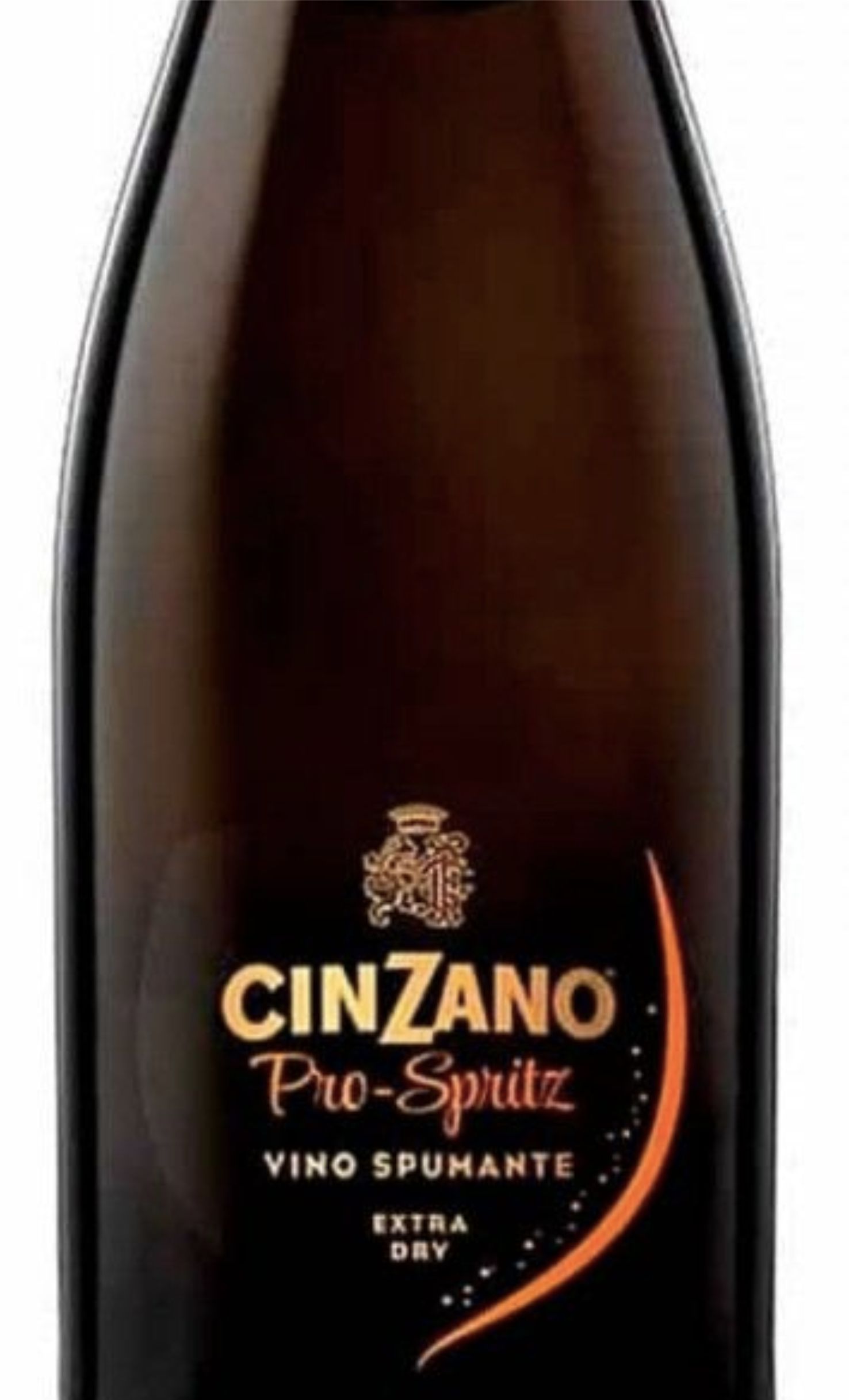 Этикетка Игристое вино Чинзано "Про-Спритц", белое сухое, 0.75 л