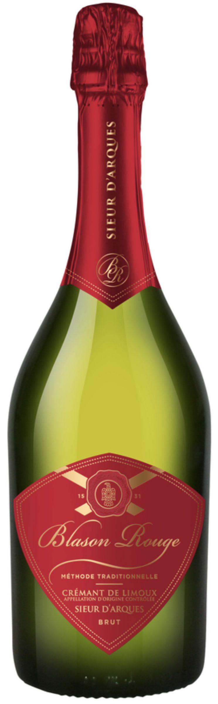 Игристое вино Бласон Руж Креман де Лиму, белое брют, 0.75 л