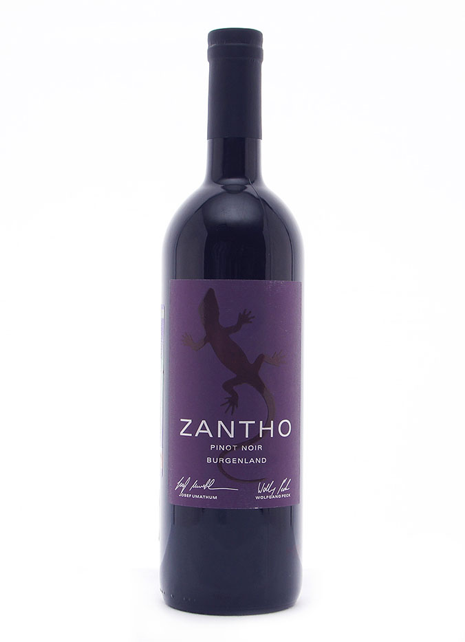 Вино Цанто Пино Нуар красное сухое защищенного наименования места происхождения категории 2013г, 0,75л