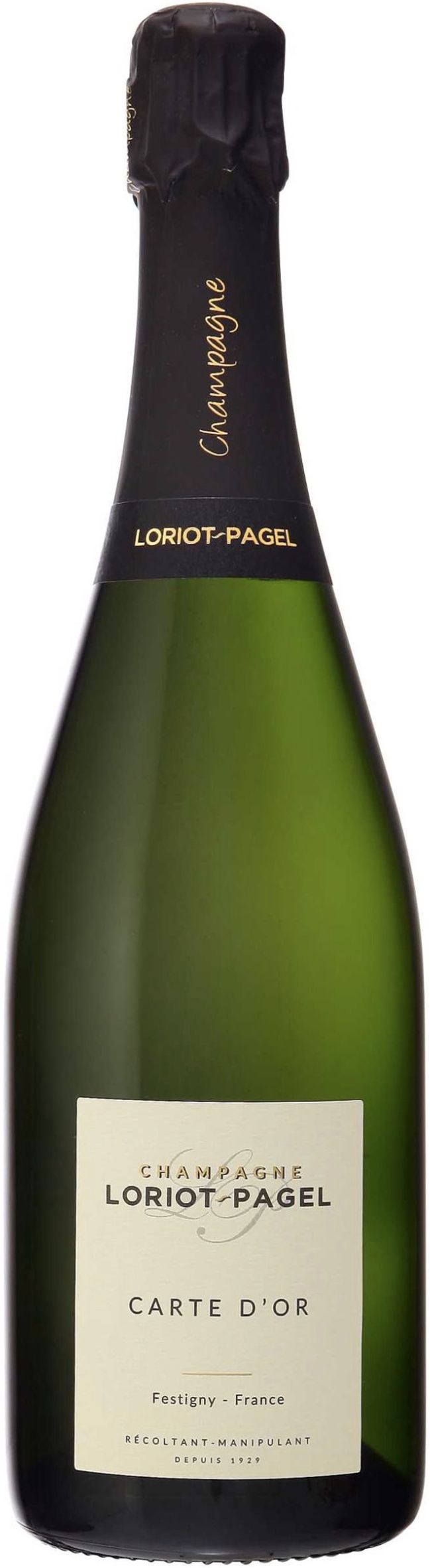Шампанское Жозеф Лорио-Пажель "Карт д Ор", белое брют, 0.75 л