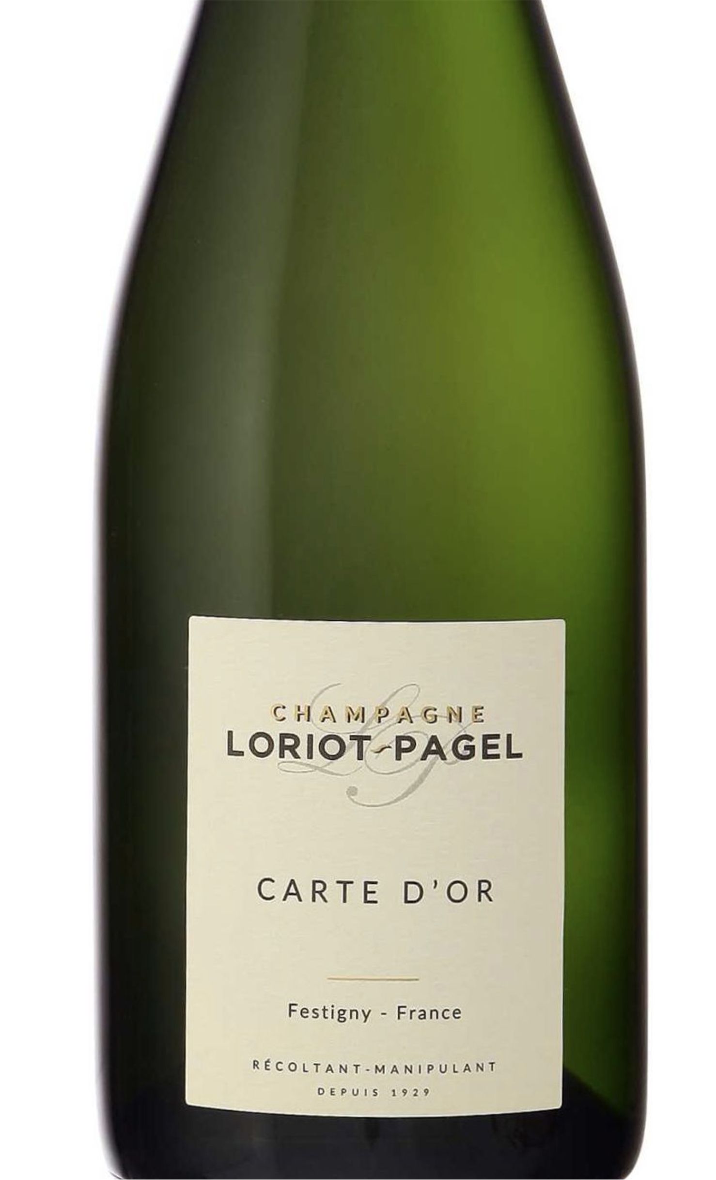 Этикетка Шампанское Жозеф Лорио-Пажель "Карт д Ор", белое брют, 0.75 л