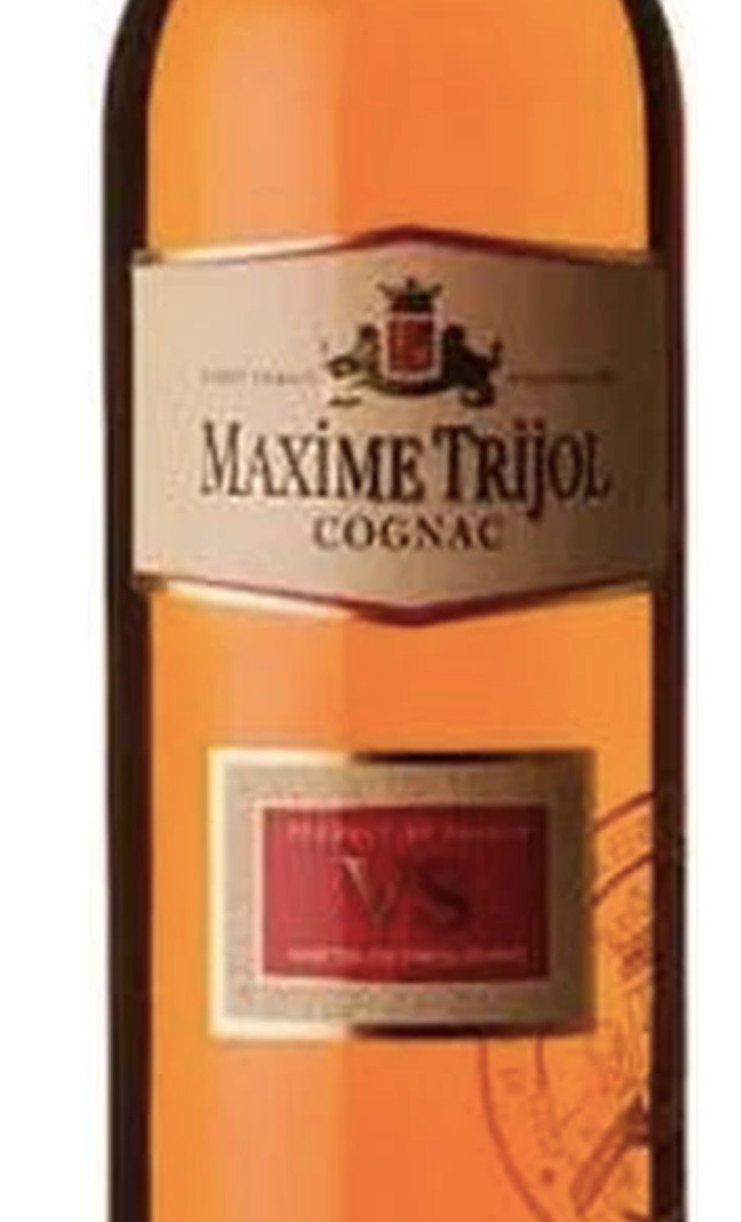 Этикетка Коньяк Максим Трижоль VS, 0.5 л