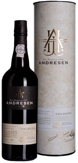 Вино ликерное с защищенным наименованием места происхождения "Портвейн Андресен Колейта" ДОК Порто 1998 креп 20%, емк  0