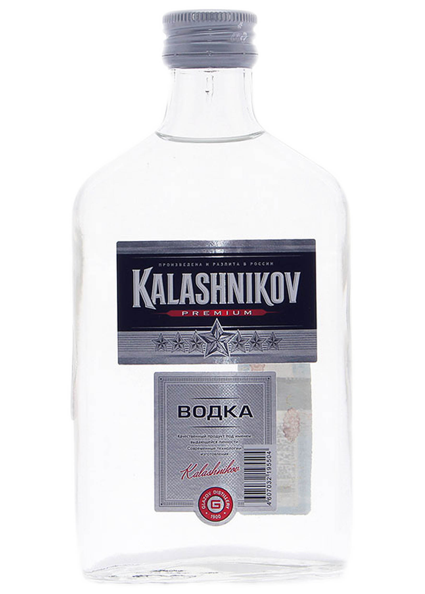 Водка Калашников Премиум 0,25л