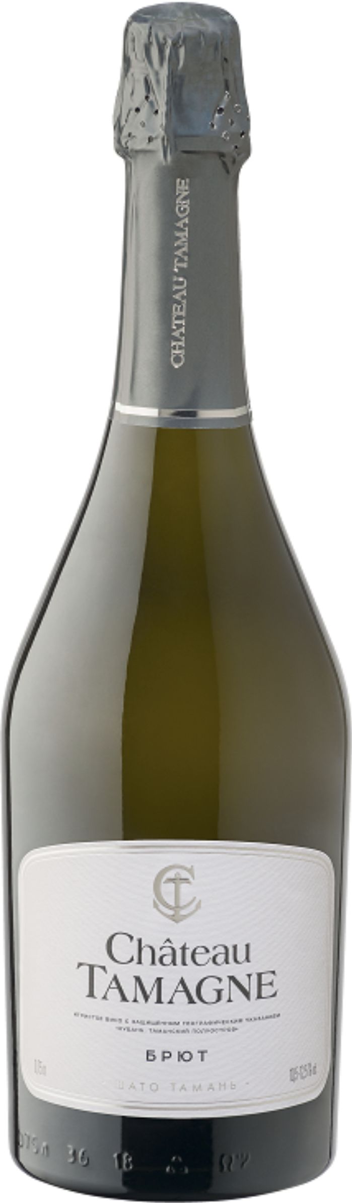 Игристое вино Шато Тамань, белое брют,  0.75 л