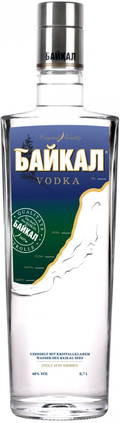Водка Байкал, 0.7 л
