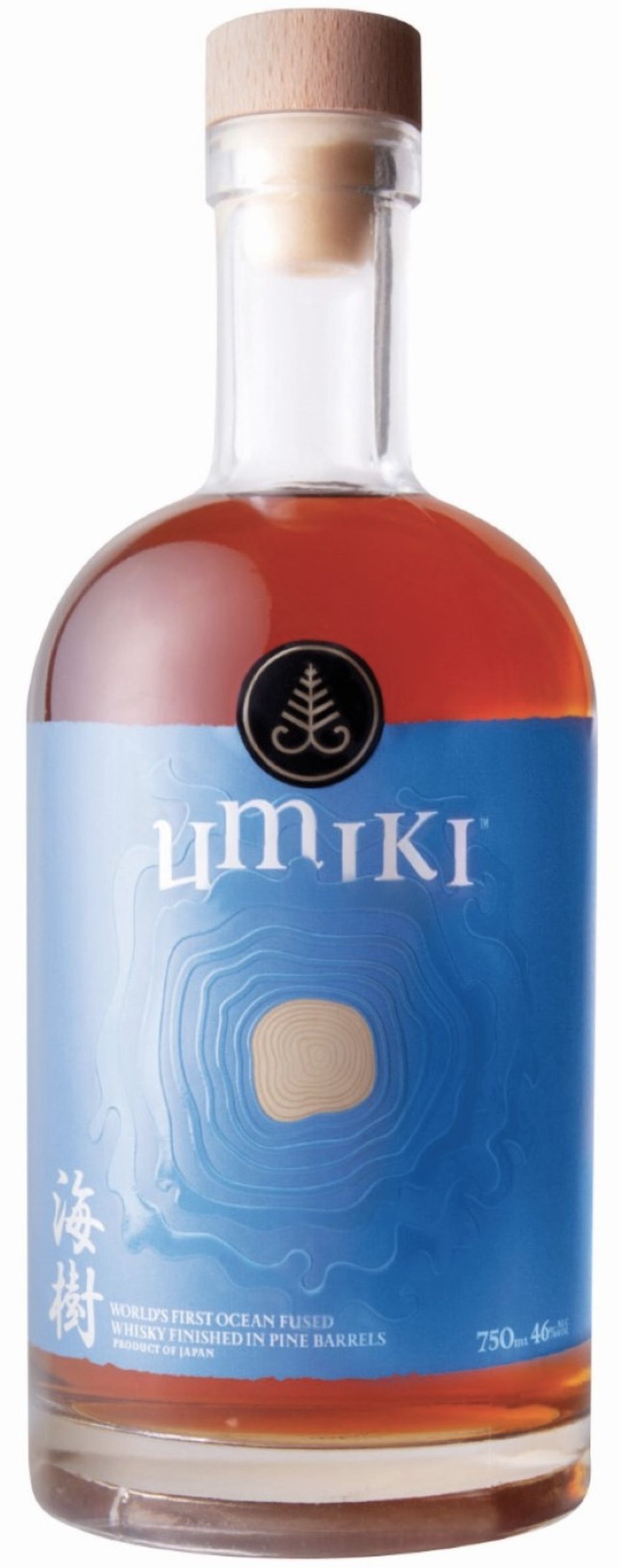 ВИСКИ купажированный "Умики Блендед Виски" креп 46% емк  0.75л.