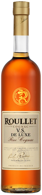 Коньяк ординарный трехлетний "Рулле ВС де Люкс", креп. 40%,  емк 0,7л