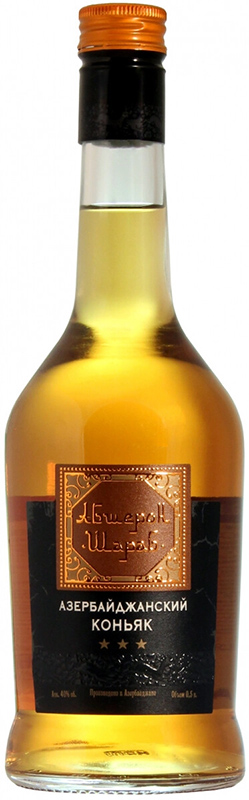 КОНЬЯК азербайджанский "Абшерон-Шараб. Трехлетний" креп. 40%, емк  0.5л.