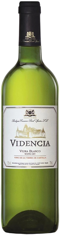 ВИНО сортовое ординарное "Виденсия Виура Бланко" сухое белое  креп 12%, емк 0.75л.