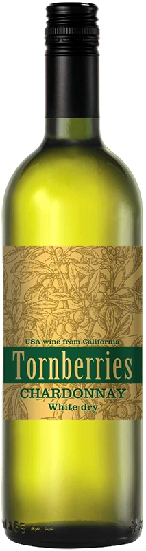 Торнберрис Шардоне сухое белое креп. 13% 0.75л.