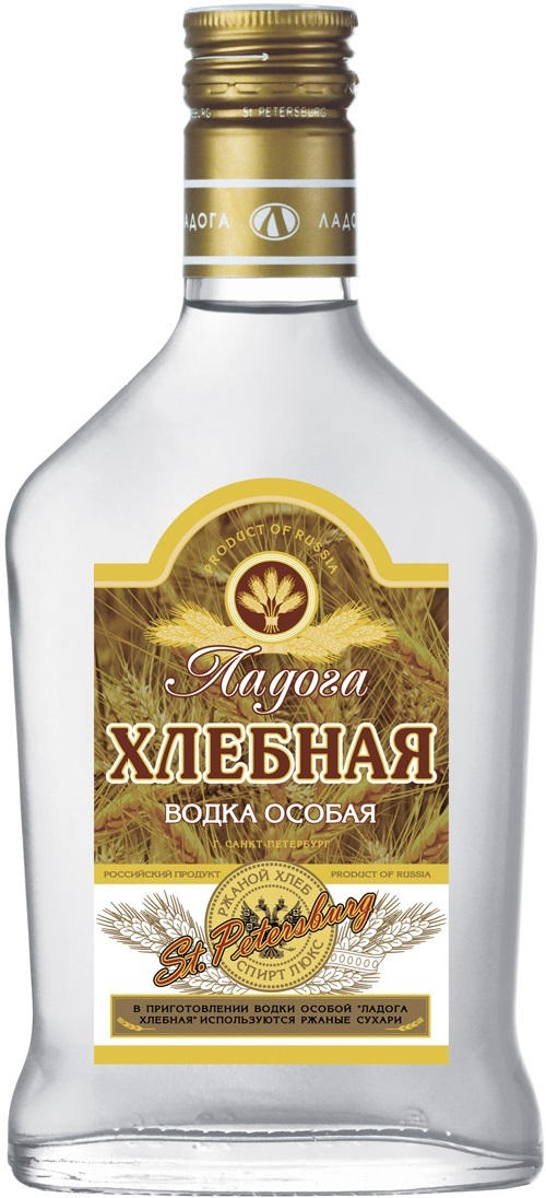ЛАДОГА ХЛЕБНАЯ креп 40%, емк 0.25л.