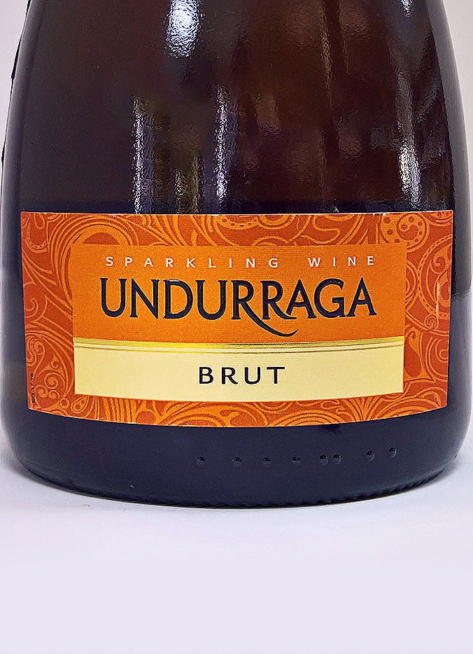 Этикетка Игристое Ундуррага Брют 0,75л Белое 12,5% Брют Vina Undurraga S.A.