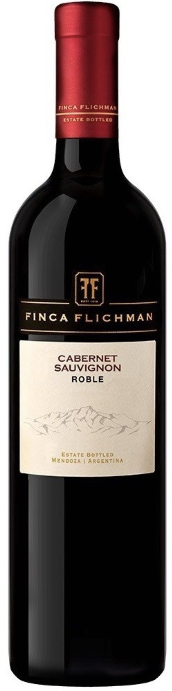 Финка Фличман Каберне Совиньон Робле 2017 красное сухое 0.75л.