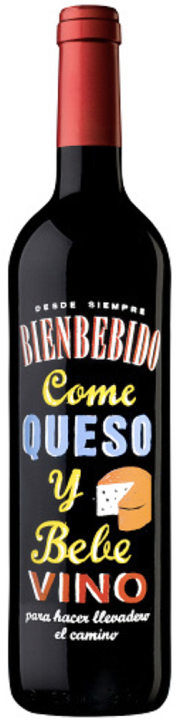 Вино "Бьенбебидо Коме и Бебе Вака Вино" столовое  красное сухое креп 13,5%, емк 0,75л