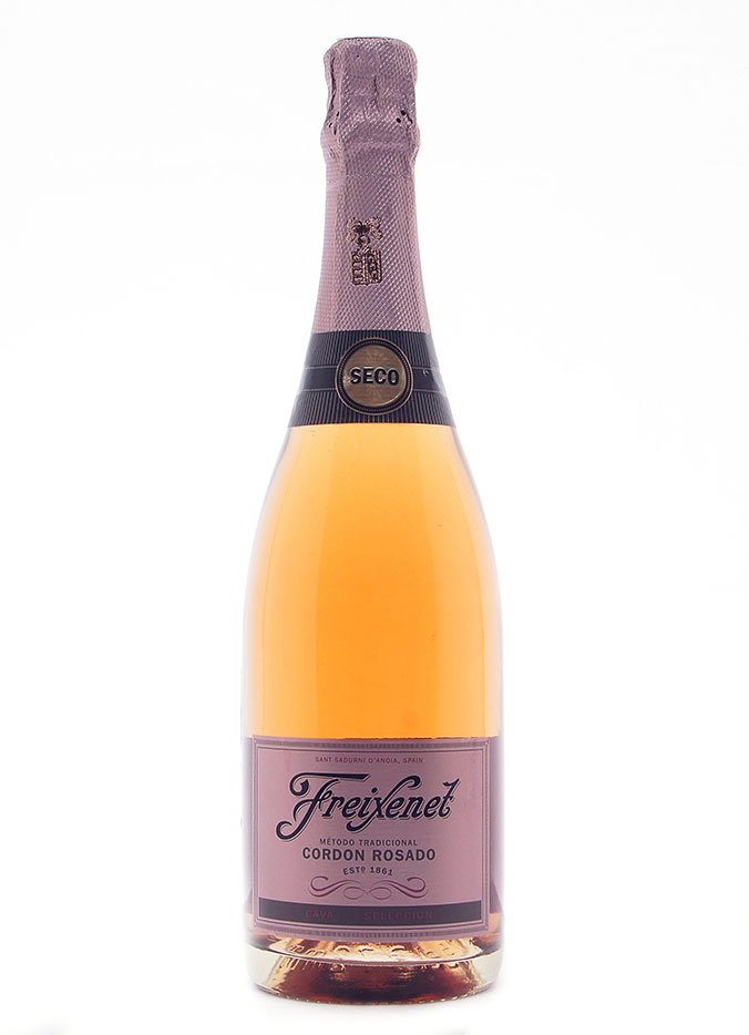 Игристое вино Фрешенет Кава Кордон Росадо, розовое полусухое, 0.75 л