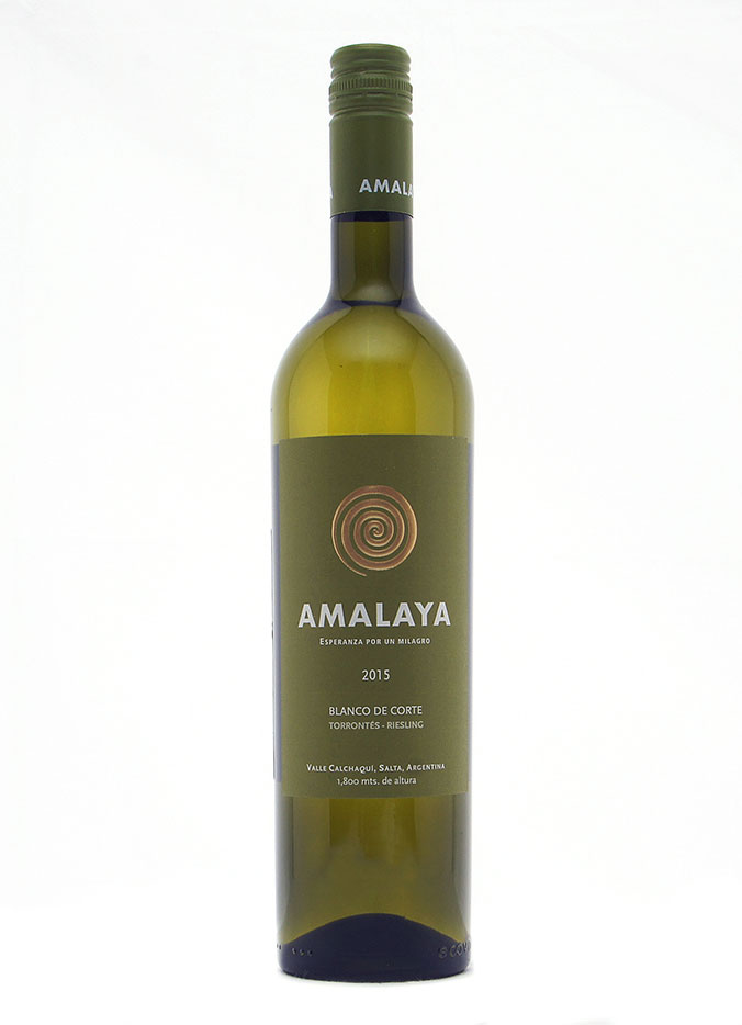 Амалайа Хесс 2015 г. белое сухое 0,75 л.