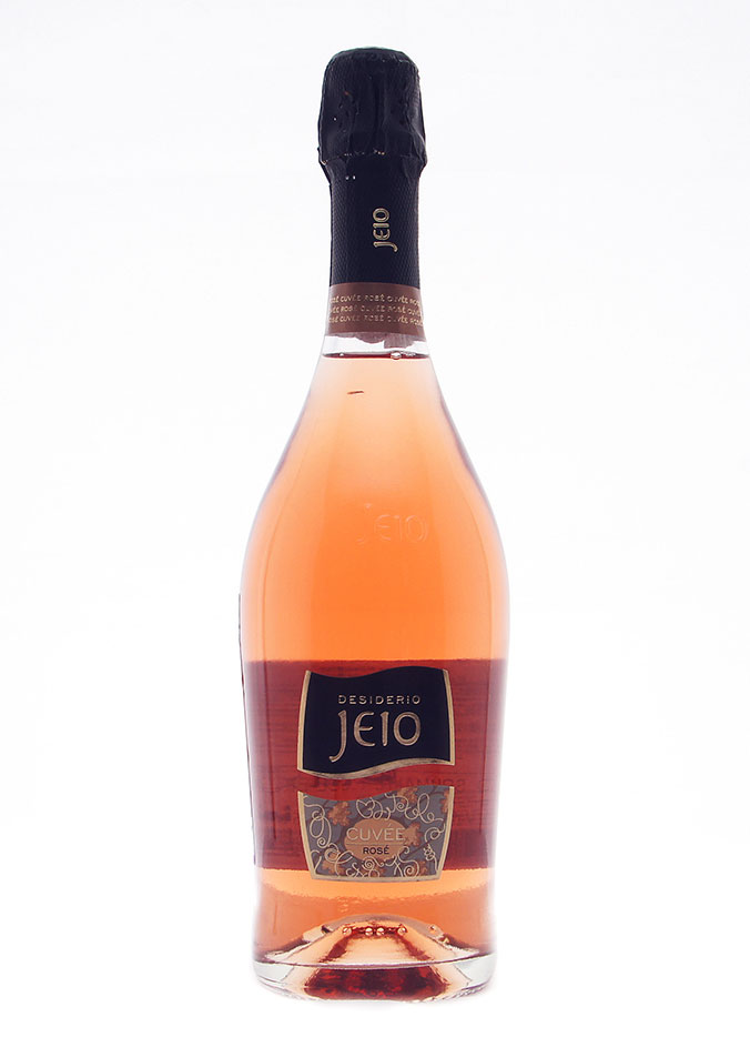 Игристое вино Джейо Кюве Розе Брют, розовое брют, 0.75 л