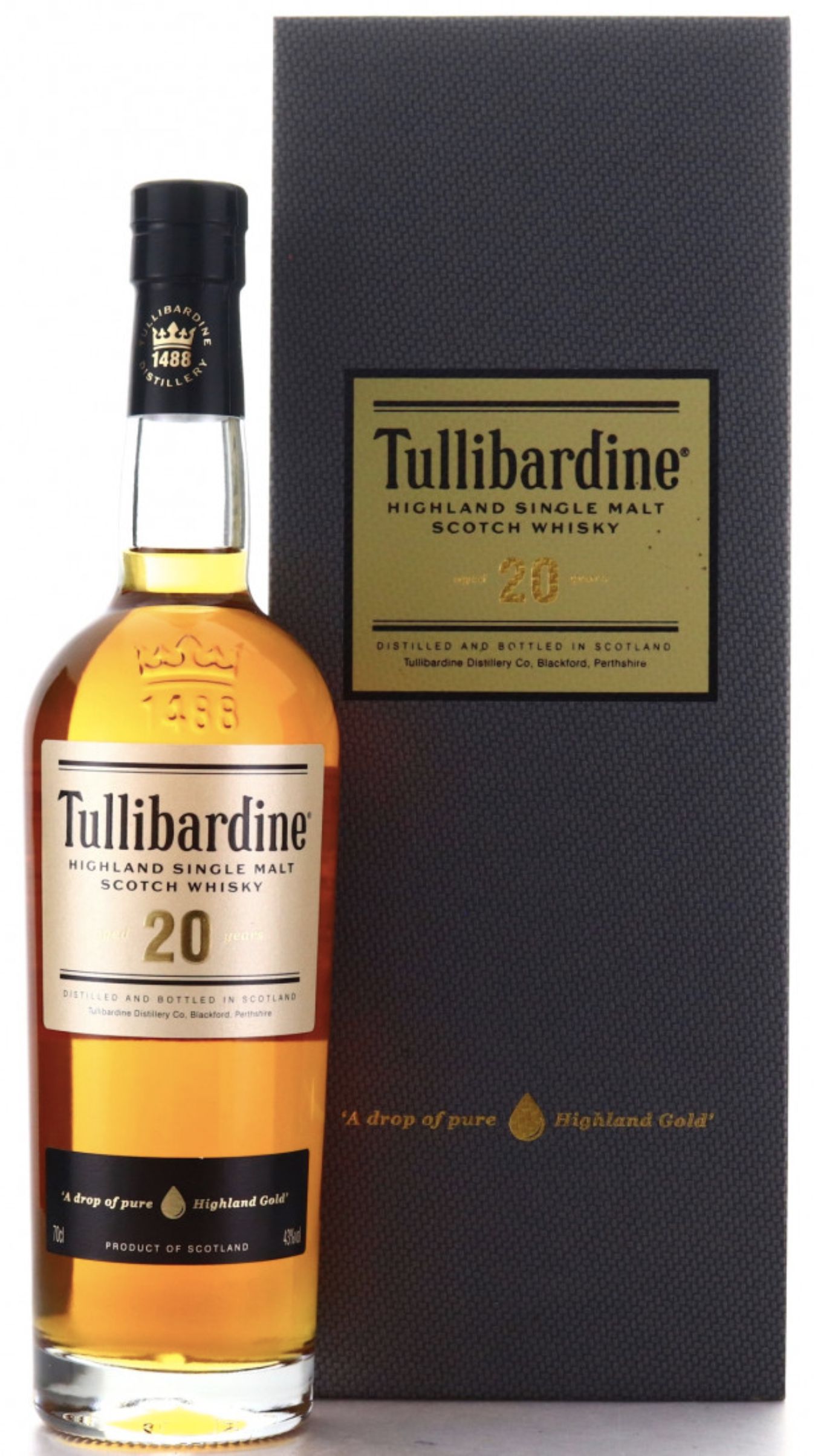 Виски Туллибардин 20 лет, 0.7 л