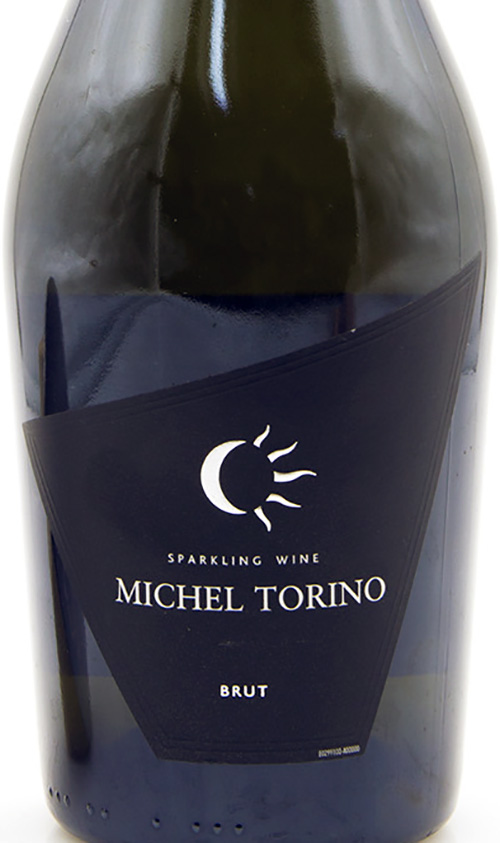 Этикетка Вино игристое белое брют "Мишель Торино. Брют"  креп 13,5%, емк 0,75л
