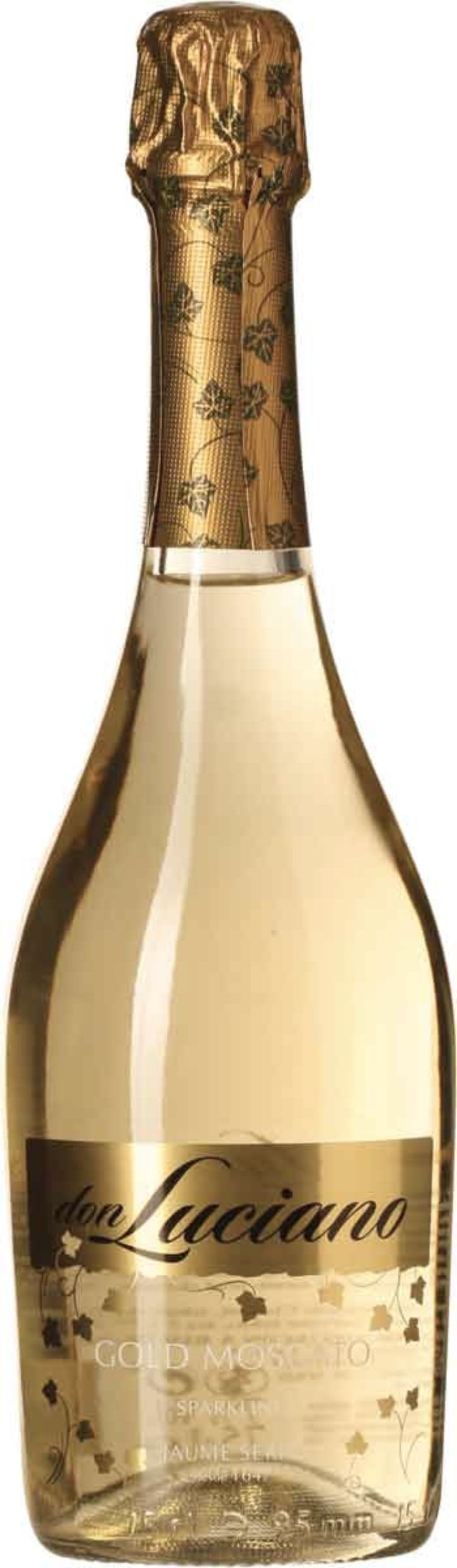 Игристое вино Дон Лучиано, белое полусладкое, 0.75 л