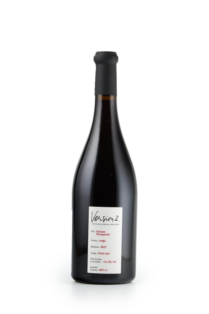 Вино выдержанное "Дево Кото Шампенуа АОС" 2017г  сухое красное креп 12,5%, емк 0,75л.