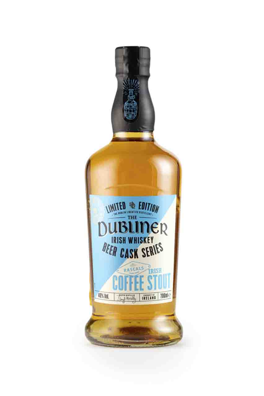 Виски ирландский купажированный "Зе Даблинер Айриш Кофе Стаут" выдержанный в пивных бочках  креп 40%, емк 0,7л