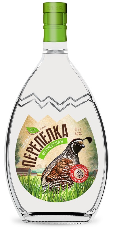 ПЕРЕПЕЛКА "ФЕРМЕРСКАЯ" особая креп. 40% емк. 0.5л.
