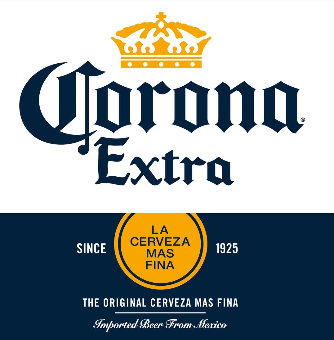 Этикетка Пивной напиток "Corona Extra" ("Корона Экстра") пастеризованный, креп 4,5%, емк 0.33 л ст/бут