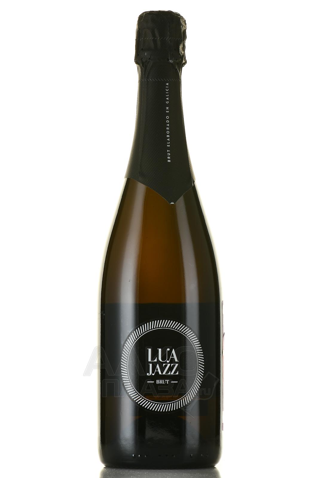 Игристое вино брют белое "ЛУА ДЖАЗ БРЮТ" 2019г креп 12,5%, емк 0,75л.