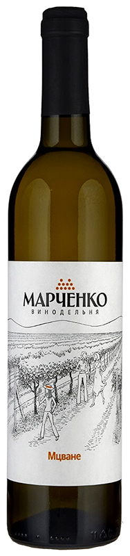 Винодельня Марченко.Мцване белое сухое 13,5% 0,7