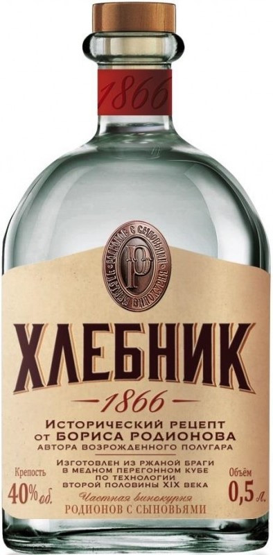 Напиток спиртной "Хлебник" напиток спиртной 0,5л. 40%