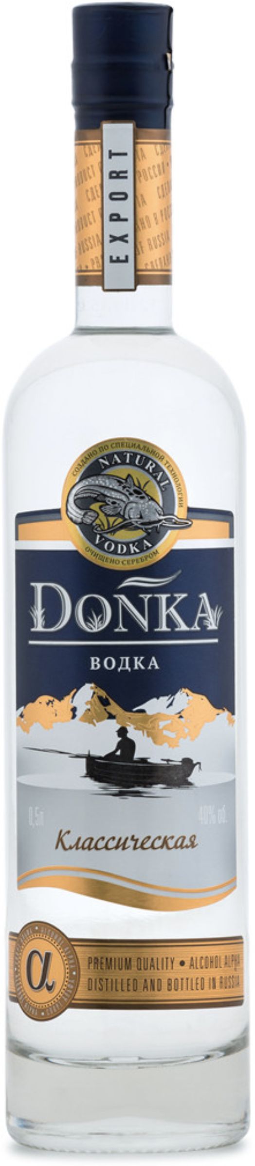 Водка Донка Классическая, 0.5 л