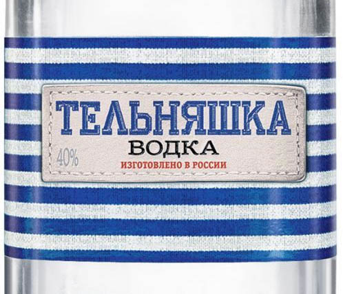 Этикетка Тельняшка 0,1л