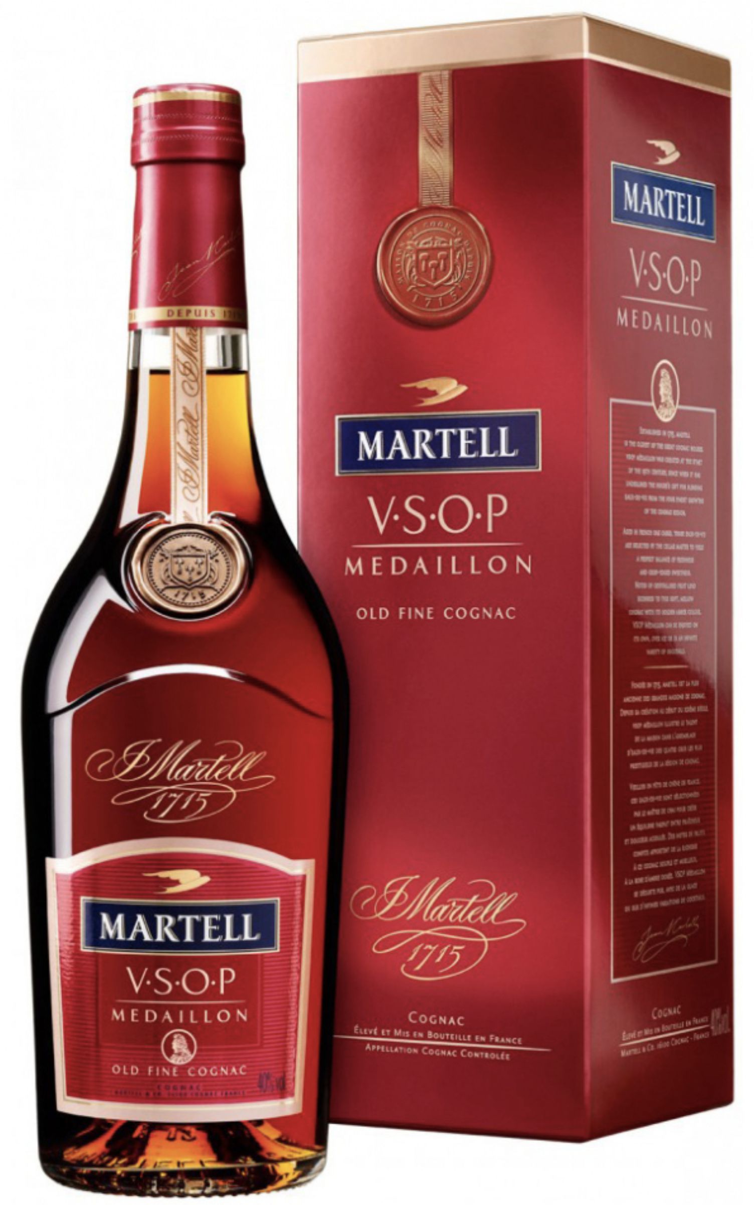 Коньяк Мартель VSОР Медальон, 0.5 л