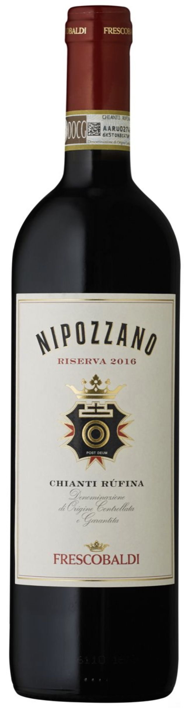 Вино Нипоццано Ризерва (Кьянти Руфина) 2016 г. красное сухое 0,75л.13%