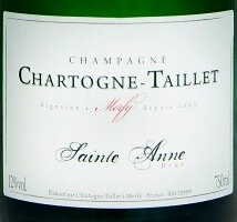Этикетка Шампанское Шартонь-Тайе Сент Анн Брют, белое брют, 0.75 л