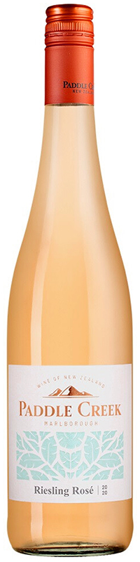 Вино молодое полусладкое розовое "Паддл Крик Рислинг Розе Мальборо" 2020г креп 12%, емк 0,75л