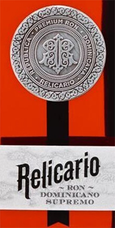 Этикетка РОМ выдержанный "Реликарио РОН ДОМИНИКАНО СУПРЕМО"  креп 40%, емк  0.7л. п/у