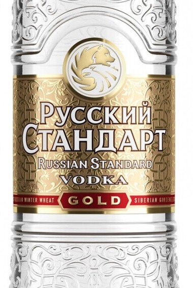 Этикетка Водка Русский Стандарт Голд, 0.7 л