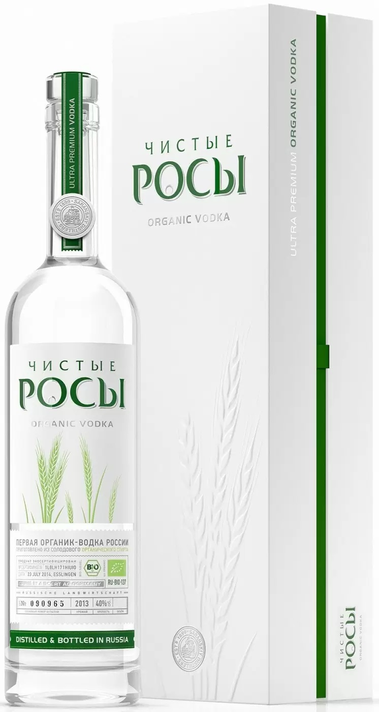 Водка Чистые Росы, 0.7 л