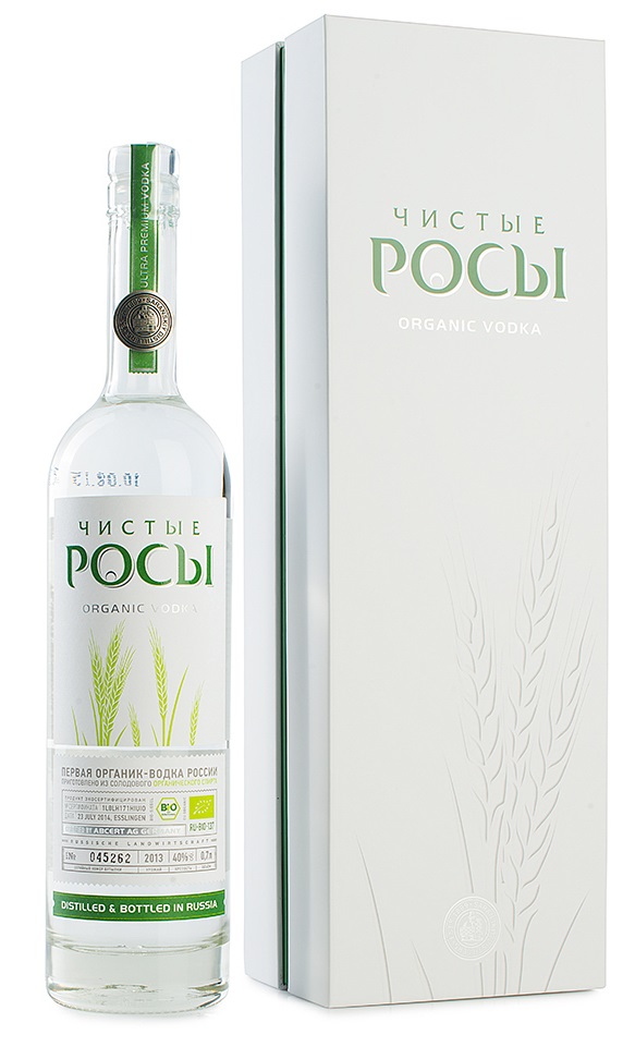 Водка Чистые Росы, 0.7 л