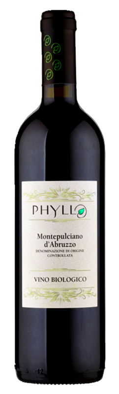 Вино Филло Монтепульчано дАбруццо сортовое сухое красное 0,75л