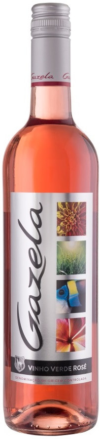 Вино Газела Винью Верде столовое розовое полусухое, алк. 9,5%, 0,75л