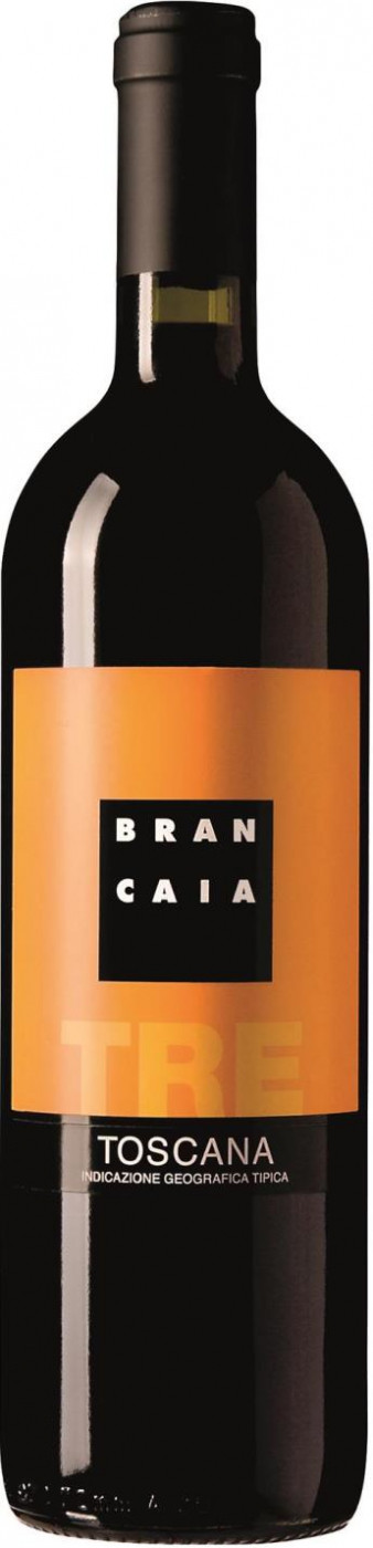 Вино Бранкайя Тре 2015 красное сухое алк. 13,5%, 0,75л