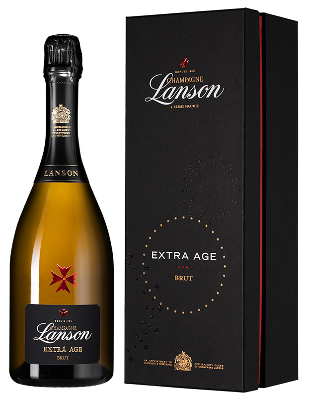 Шампанское Лансон "Экстра Эйдж" Брют, белое брют, 0.75 л