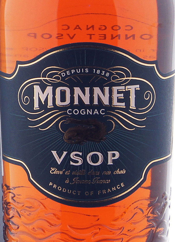 Этикетка Коньяк Моне VSOP 0,7л п/у
