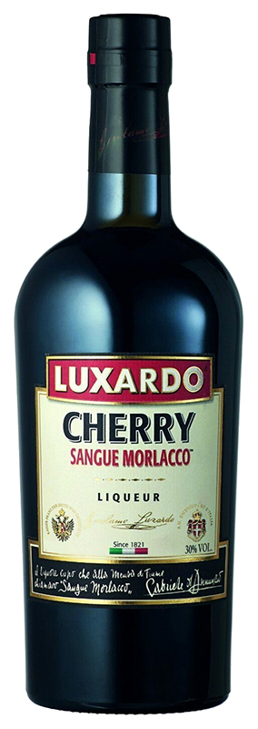 ЛИКЕР Люксардо Черри Сангуэ Морлакко ("LUXARDO CHERRY SANGUE MORLACCO") десертный ликер  креп 30%, емк 0.75л.