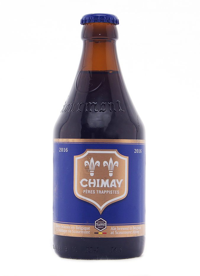 Пиво Шимэ Блу Кап, темное нефильтрованное, 0.33 л