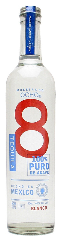 Текила "Очо Бланко" креп 40%, емк 0.5л